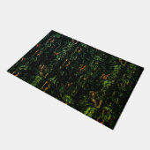Digital tree bark under green hammered glass fußmatte (Schrägansicht)