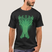 Digital Tree Computer Mechanical Engineer T-Shirt (Vorderseite)