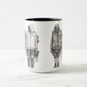 Digital Typografy Print Tasse (Zentrum)