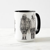 Digital Typografy Print Tasse (VorderseiteRechts)