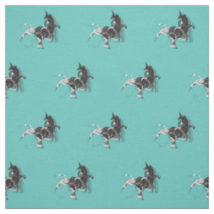 Digital Unicorn Abbildung Muster Stoff