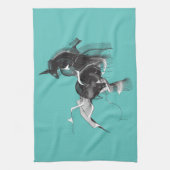 Digital Unicorn Handtuch (Vertikal)