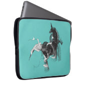 Digital Unicorn Laptopschutzhülle (Vorne Rechts)