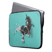 Digital Unicorn Laptopschutzhülle (Vorderseite Links)