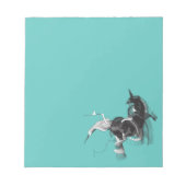 Digital Unicorn Notizblock (Vorderseite)