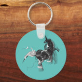 Digital Unicorn Schlüsselanhänger (Vorderseite)