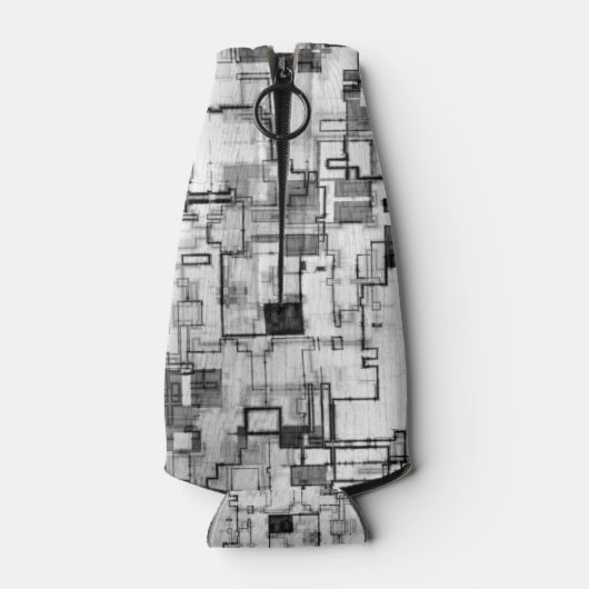 Digital Urban Circuit Flasche Cooler Flaschenkühler (Rückseite)