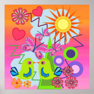 Digital-vektorplakat Poster