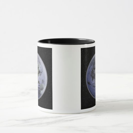 Digital verbesserte Abbildung der Vollerde Tasse (Zentrum)