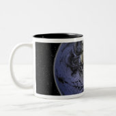 Digital verbesserte Abbildung der Vollerde Zweifarbige Tasse (Links)