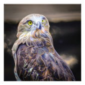 Digital verbesserte Ölfarbe eines kurz gezackten B Fotodruck (Vorne)