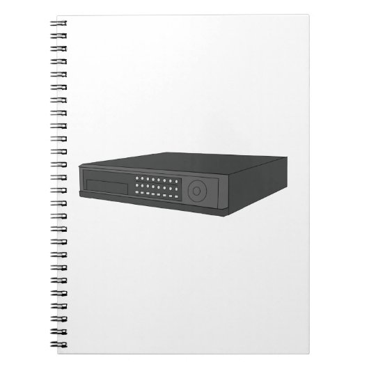 Digital Video Recorder Notizblock (Vorderseite)