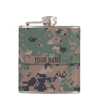 Digital-Waldtarnung kundengerecht Flachmann