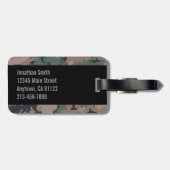 Digital-Waldtarnung kundengerecht Gepäckanhänger (Rückseite horizontal)