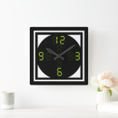 Digital Wall Clock Quadratische Wanduhr (Zuhause)