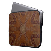 Digital Wall Tile Décor. Keramik Wandfliesen-Desig Laptopschutzhülle (Vorderseite Links)