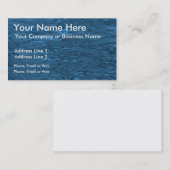 DIGITAL-WASSER VISITENKARTE (Vorne/Hinten)