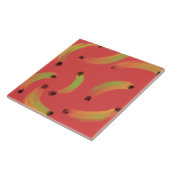 Digital Wassercolor Gouache Bananen Fliese (Seite)