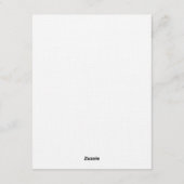 DIGITAL Wedding Attire Dress Code Cards Einladung (Rückseite)