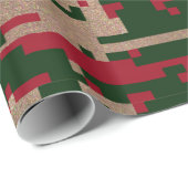 Digital-Weihnachtstarnungs-Packpapier Geschenkpapier (Rolleneckpunkt)