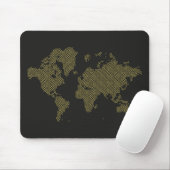 Digital-Weltkarte Mousepad (Mit Mouse)