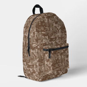 Digital Wüste Camouflage Muster Bedruckter Rucksack