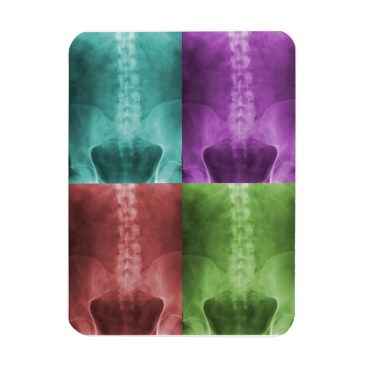 Digital-X-Ray-Art-Premium-Magnet Magnet (Vertikal)