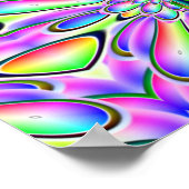 Digital Yin Yang Poster (Ecke)