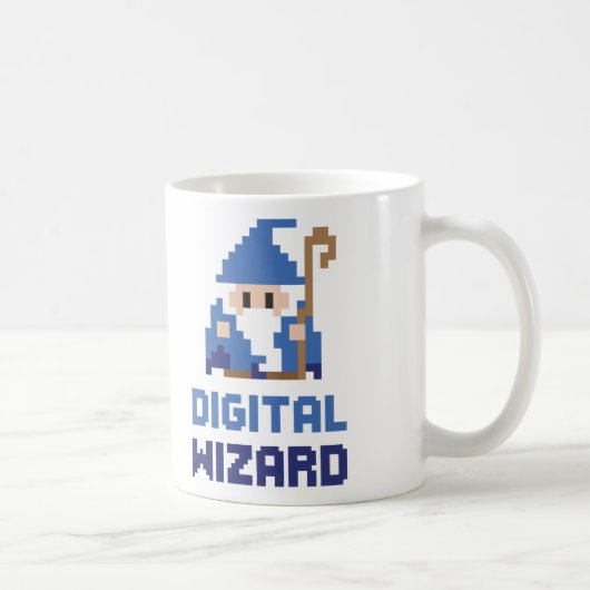 Digital-Zauberer Kaffeetasse (Rechts)