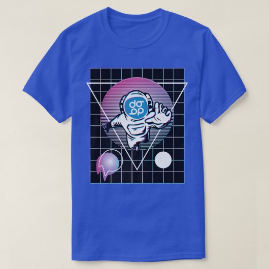 DigitalBits Astronaut T-Shirt (Design vorne)
