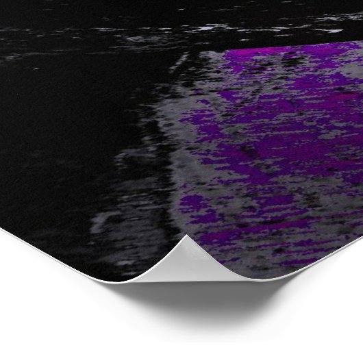 Digitaldruck für Abstraktes Poster (Ecke)