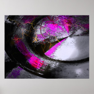 Digitaldruck für Abstraktes Poster
