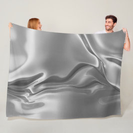 Digitaldruck mit flüssigem Silber Fleecedecke