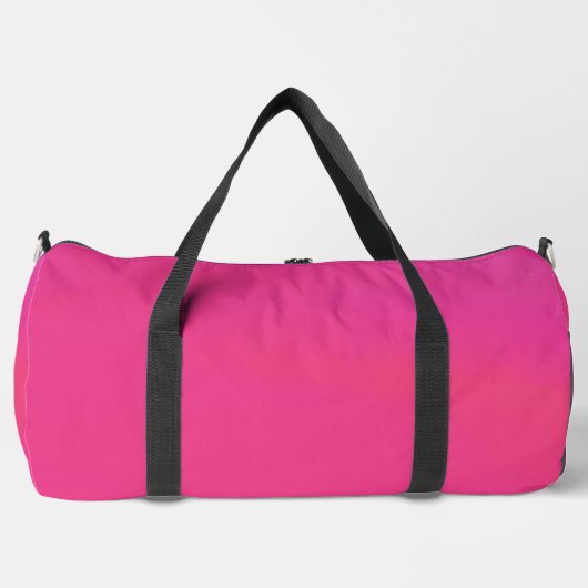 Digitaldruck mit rosa Swirn Duffle Bag (Vorderseite)