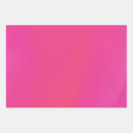 Digitaldruck mit rosa Swirn Geschenkpapier Set