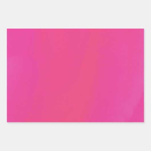 Digitaldruck mit rosa Swirn Geschenkpapier Set (Vorderseite)