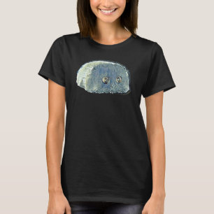 Digitale abstrakte Katze Malerei 77 T-Shirt