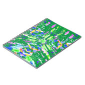 Digitale abstrakte Kunst nennen wir sie Chaos Notizblock (Linke Seite)