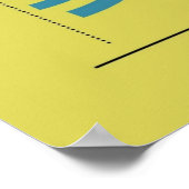 Digitale Abstrakte Kunst Poster (Ecke)