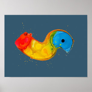 Digitale Abstrakte Kunst Poster