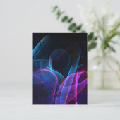 Digitale Abstrakte Postkarte 1 (Stehend Vorderseite)