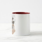 Digitale Aquarellbilder Tasse (Zentrum)