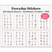 Digitale Aufkleber im Alltag (Vorderseite)