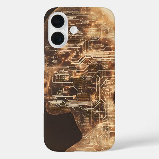 Digitale Bewusstheit Case-Mate iPhone Hülle (Rückseite)