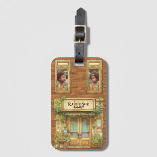 Digitale Bibliotheks-Geschichtenbuch-Stil, Gepäckanhänger