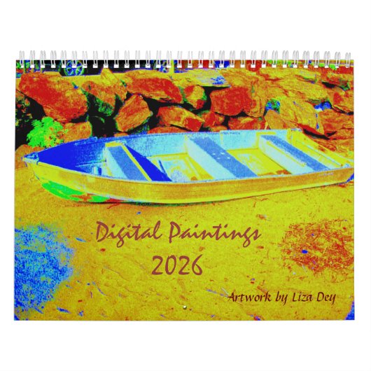 Digitale Bilder, Kalender 2026 von Liza Dey (Titelbild)