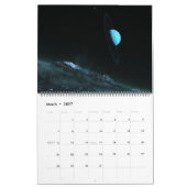 Digitale Blasphämie Planetscapes Wall Calendar Kalender (Mär 2027)