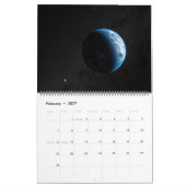 Digitale Blasphämie Planetscapes Wall Calendar Kalender (Feb 2027)
