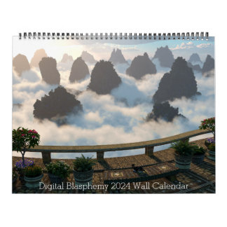Digitale Blasphemie - Mauerkalender 2024 Kalender