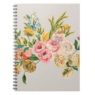 Digitale Blume Aquarellbild. Handbuch oder Notizblock